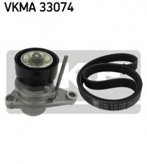 Поликлиновой ремень комплект SKF VKMA 33074 (фото 1)