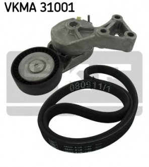 Поликлиновой ремень комплект SKF VKMA 31001