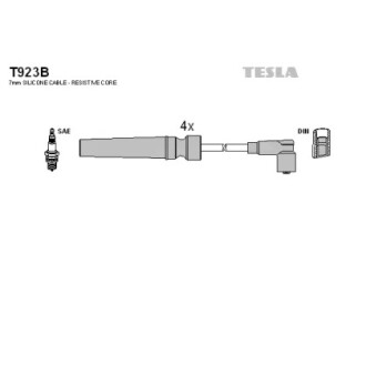 Комплект проводов зажигания TESLA T923B