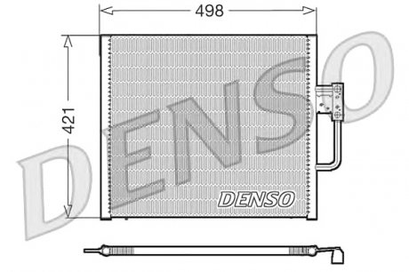 Радіатор кондиціонера DENSO DCN05015