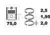 Комплект кілець на поршень ET ENGINETEAM R1009300 (фото 1)