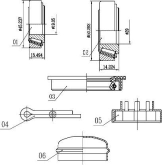 Подшипник ступицы STARLINE LO 00542