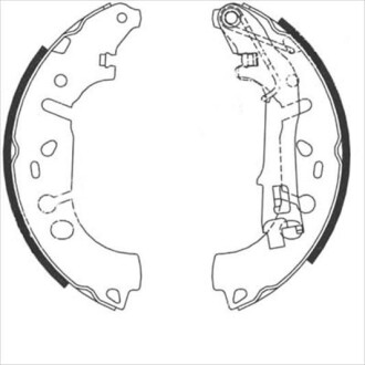 Тормозные колодки STARLINE BC 09100