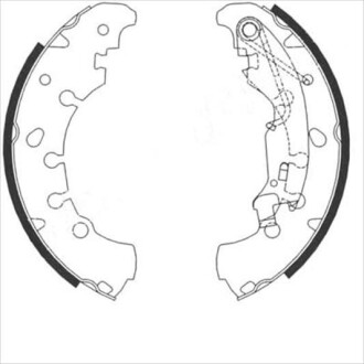 Тормозные колодки STARLINE BC 09090