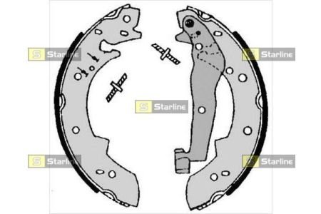 Тормозные колодки STARLINE BC 07050