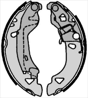 Тормозные колодки STARLINE BC 07080