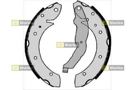 Тормозные колодки STARLINE BC 06860