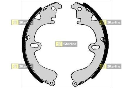 Тормозные колодки STARLINE BC 05860