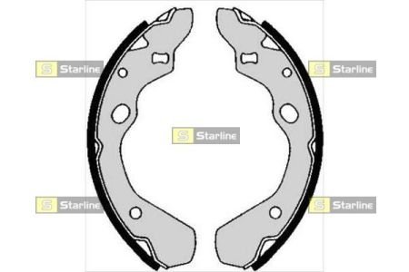 Тормозные колодки STARLINE BC 05800