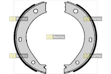 Гальмівні колодки барабанні STARLINE BC 04690