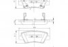 Колодки гальмівні задні NIPPARTS N3610311 (фото 1)