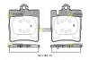 Тормозные колодки STARLINE BD S295 (фото 1)