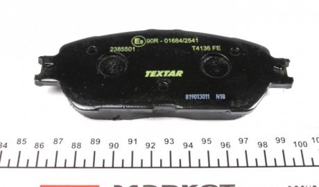 Тормозные колодки TEXTAR 2385501 (фото 1)