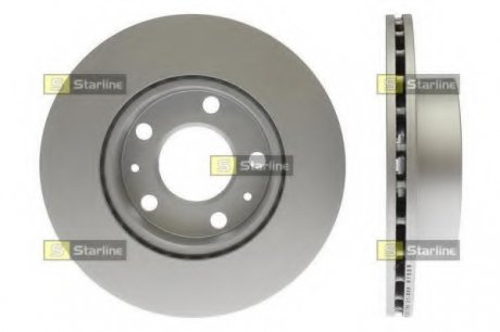 Тормозной диск STARLINE PB 2763C (фото 1)
