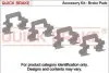 Гальмівні аксесуари (Монтажний комп-кт колодки) QUICK BRAKE 109-1064 (фото 1)
