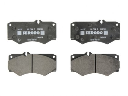 Тормозные колодки FERODO FVR239