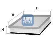 Повітряний фільтр UFI 30.003.00