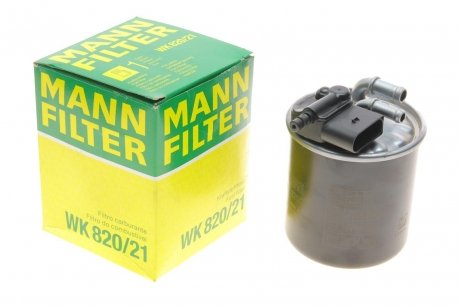 Фільтр палива -FILTER WK 820/21 MANN (Манн) WK820/21 (фото 1)