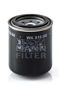Топливный фильтр MANN (Манн) WK818/80 (фото 1)