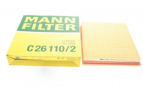 Повітряний фільтр MANN (Манн) C26110/2 (фото 1)