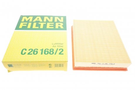 Фільтр повітряний двигуна -FILTER MANN (Манн) C26168/2 (фото 1)