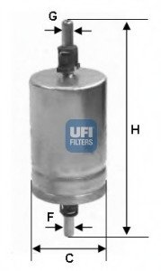 Паливний фільтр UFI 31.510.00 (фото 1)