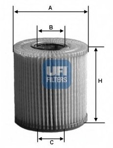 Масляний фільтр UFI 25.086.00 (фото 1)