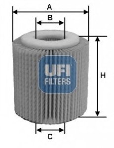 Масляный фильтр UFI 25.150.00 (фото 1)
