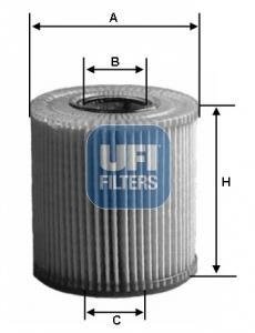 Масляний фільтр UFI 25.166.00 (фото 1)