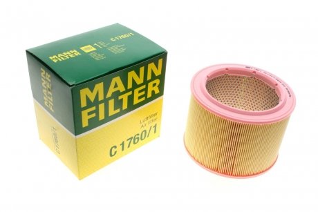 Воздушный фильтр MANN (Манн) C1760/1 (фото 1)