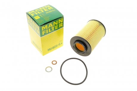 Фільтр оливний MANN-FILTER MANN (Манн) HU822/5X