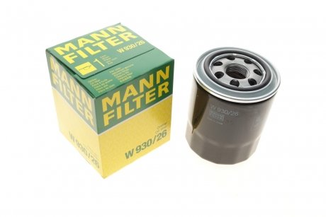 Фільтр масляний MANN-FILTER W 930/26 MANN (Манн) W930/26