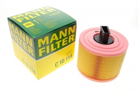 Фільтр повітряний двигуна MANN-FILTER MANN (Манн) C18114