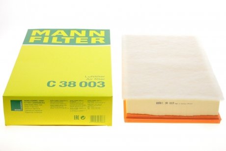Повітряний фільтр MANN MANN (Манн) C38003