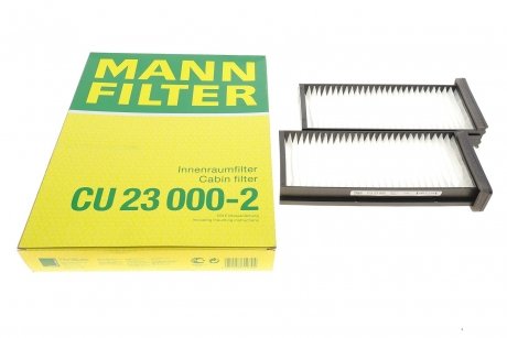Фільтр салону -FILTER MANN (Манн) CU23000-2 (фото 1)
