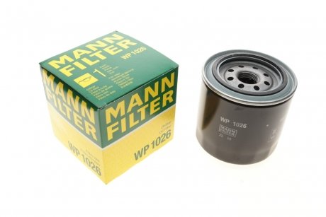 Масляний фільтр MANN (Манн) WP1026 (фото 1)