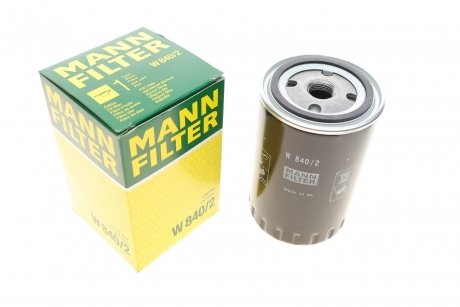Масляный фильтр MANN (Манн) W840/2 (фото 1)