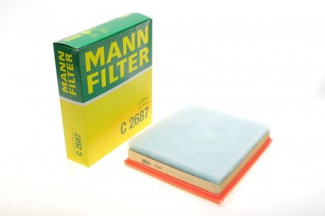Фільтр повітря MANN-FILTER C 2687 MANN (Манн) C2687
