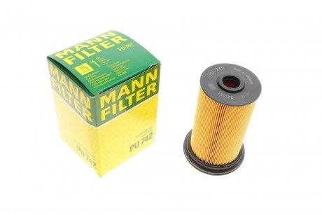 Фільтр паливний дизельний MANN-FILTER MANN (Манн) PU742