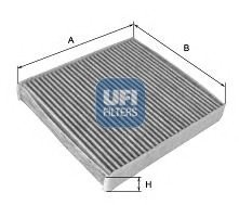 Фільтр, повітря у внутрішній простір UFI 54.223.00 (фото 1)