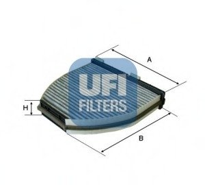 Фільтр, повітря у внутрішній простір UFI 54.163.00 (фото 1)