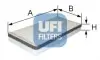 Фото запчастини 1 - фільтр, повітря у внутрішній простір UFI 53.059.00 Фільтр, повітря у внутрішній простір UFI 53.059.00 (фото 1)