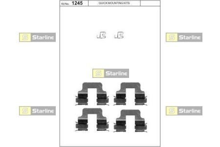 Датчик зносу колодок STARLINE BD PR07