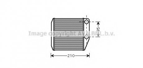 Радиатор печки AVA FT 6313 (фото 1)