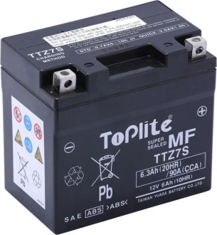Мото Аккумулятор 6Ah TOPLITE TTZ7S