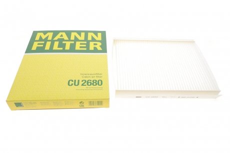 Фільтр салону -FILTER CU 2680 MANN (Манн) CU2680 (фото 1)