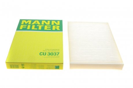 Фільтр салону -FILTER MANN (Манн) CU3037 (фото 1)