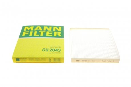 Фильтр салона MANN (Манн) CU2043 (фото 1)