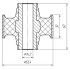 Сайлентблок METGUM 27-01A (фото 2)