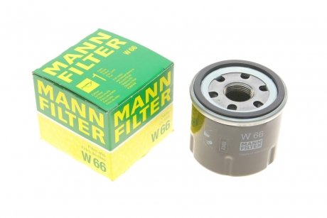 Масляный фильтр MANN (Манн) W66 (фото 1)